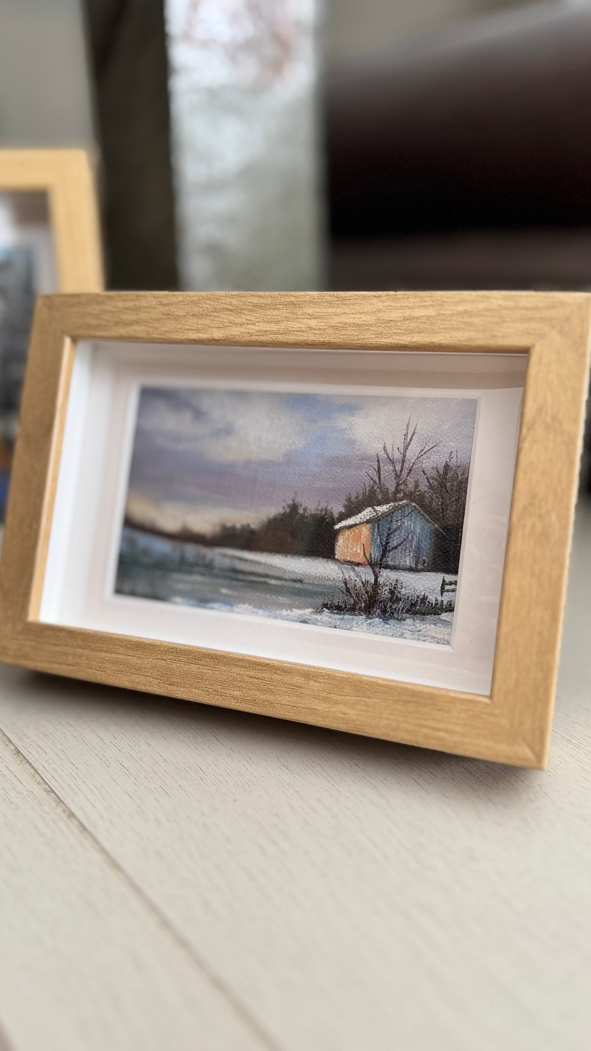 Winter Barn