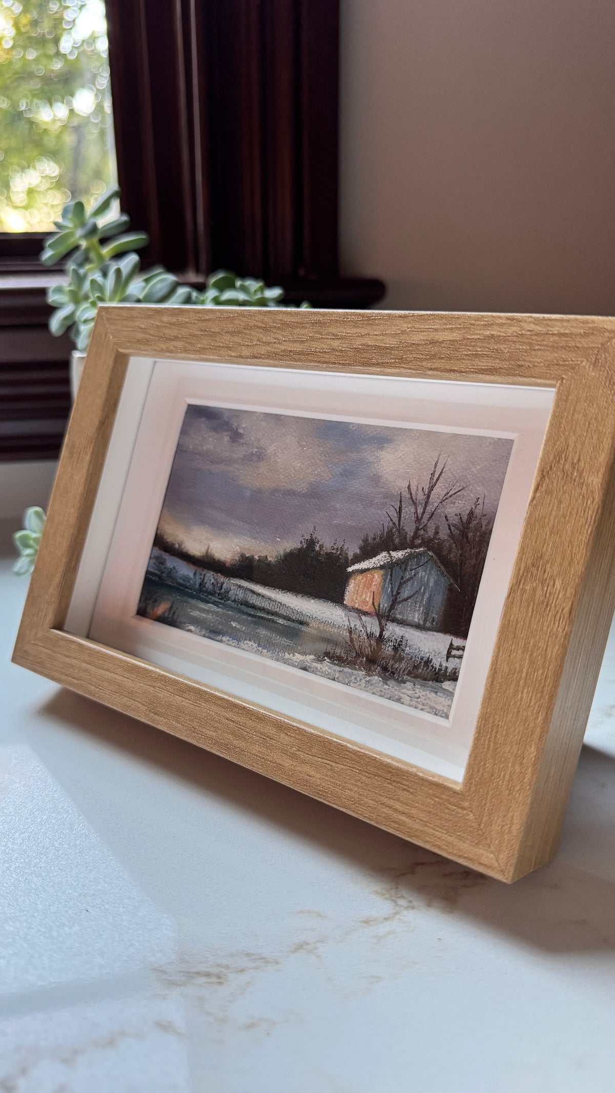 Winter Barn