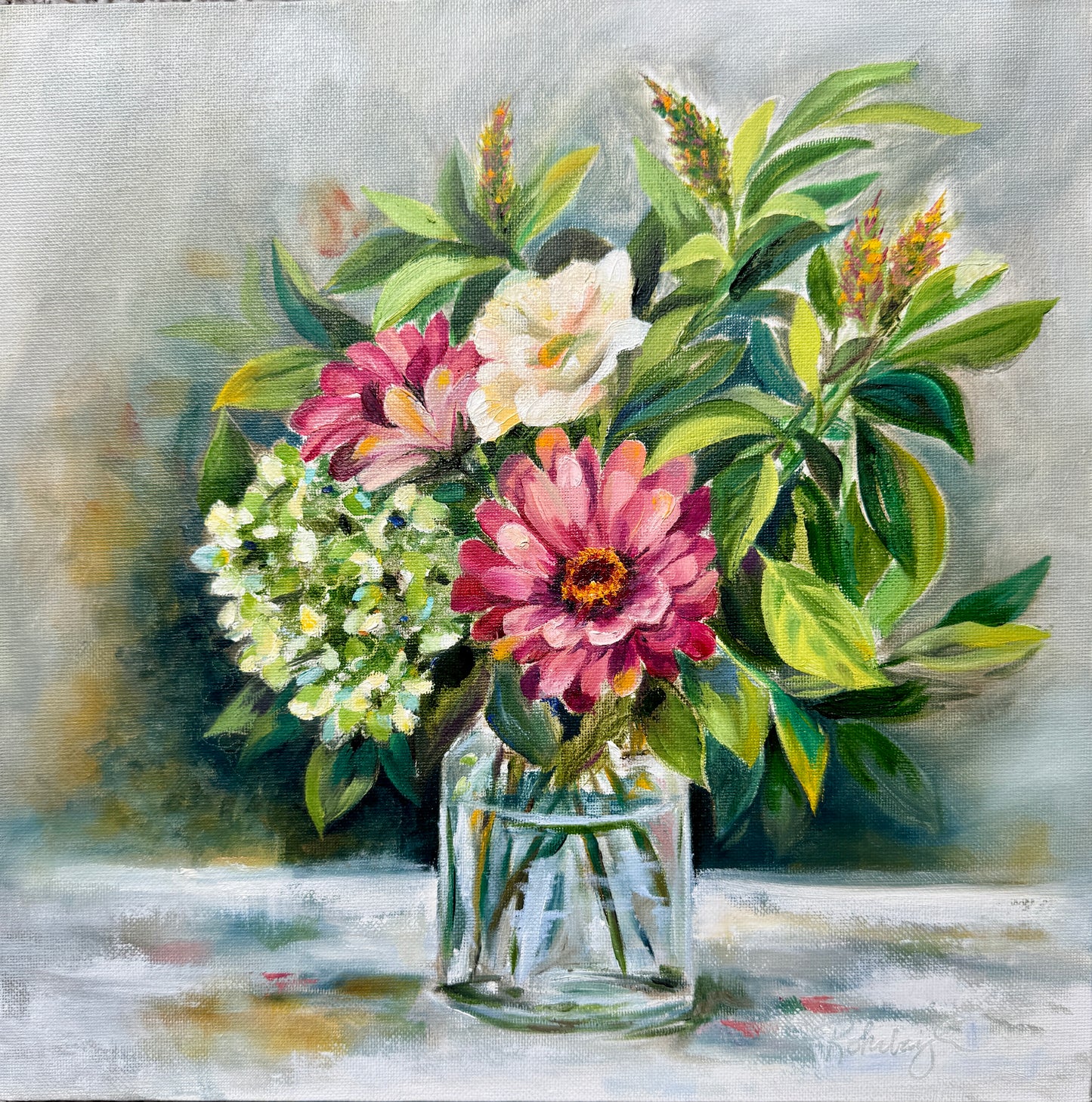 Zinnia Bouquet