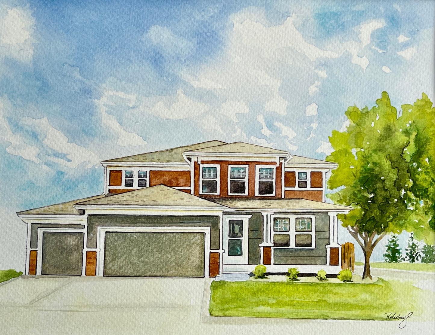 Custom House Portrait